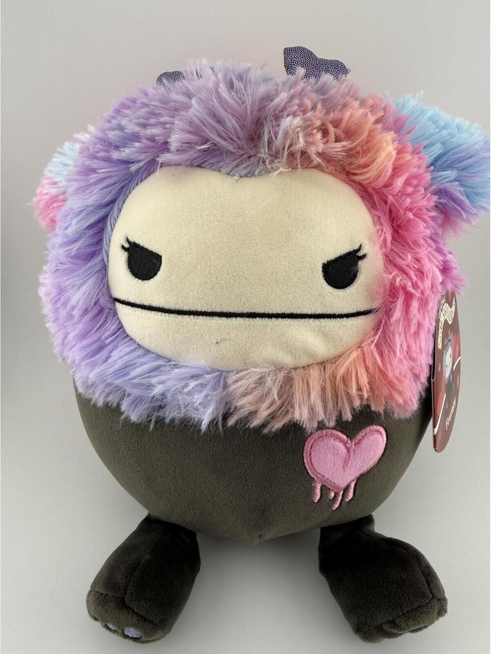 Squishmallow Frumpy the Salty Bigfoot Valentines, 8in